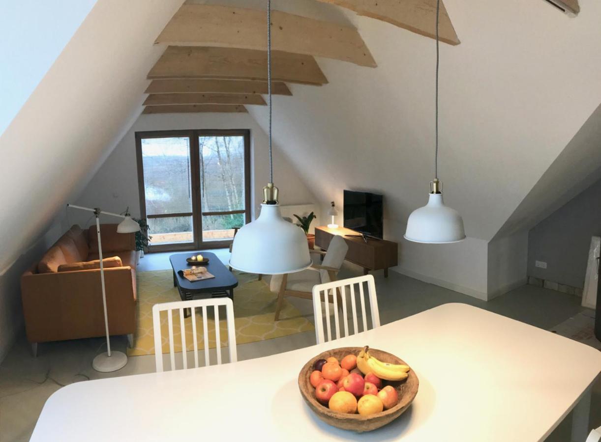 Moorblick! Grosse Dachwohnung Mit Kamin Und Sauna Leck Exterior photo