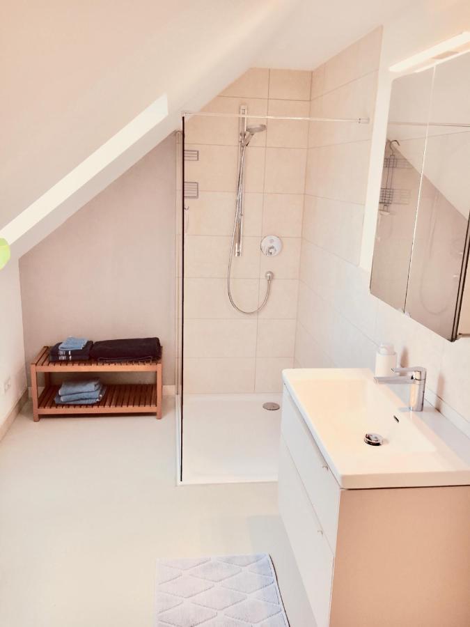 Moorblick! Grosse Dachwohnung Mit Kamin Und Sauna Leck Exterior photo